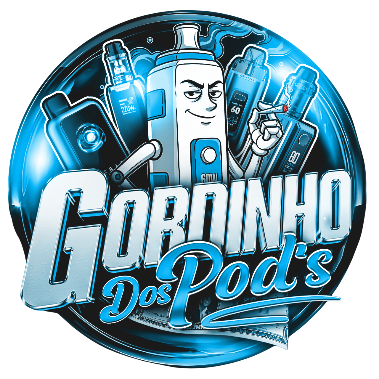 Gordinho dos Pods Logo