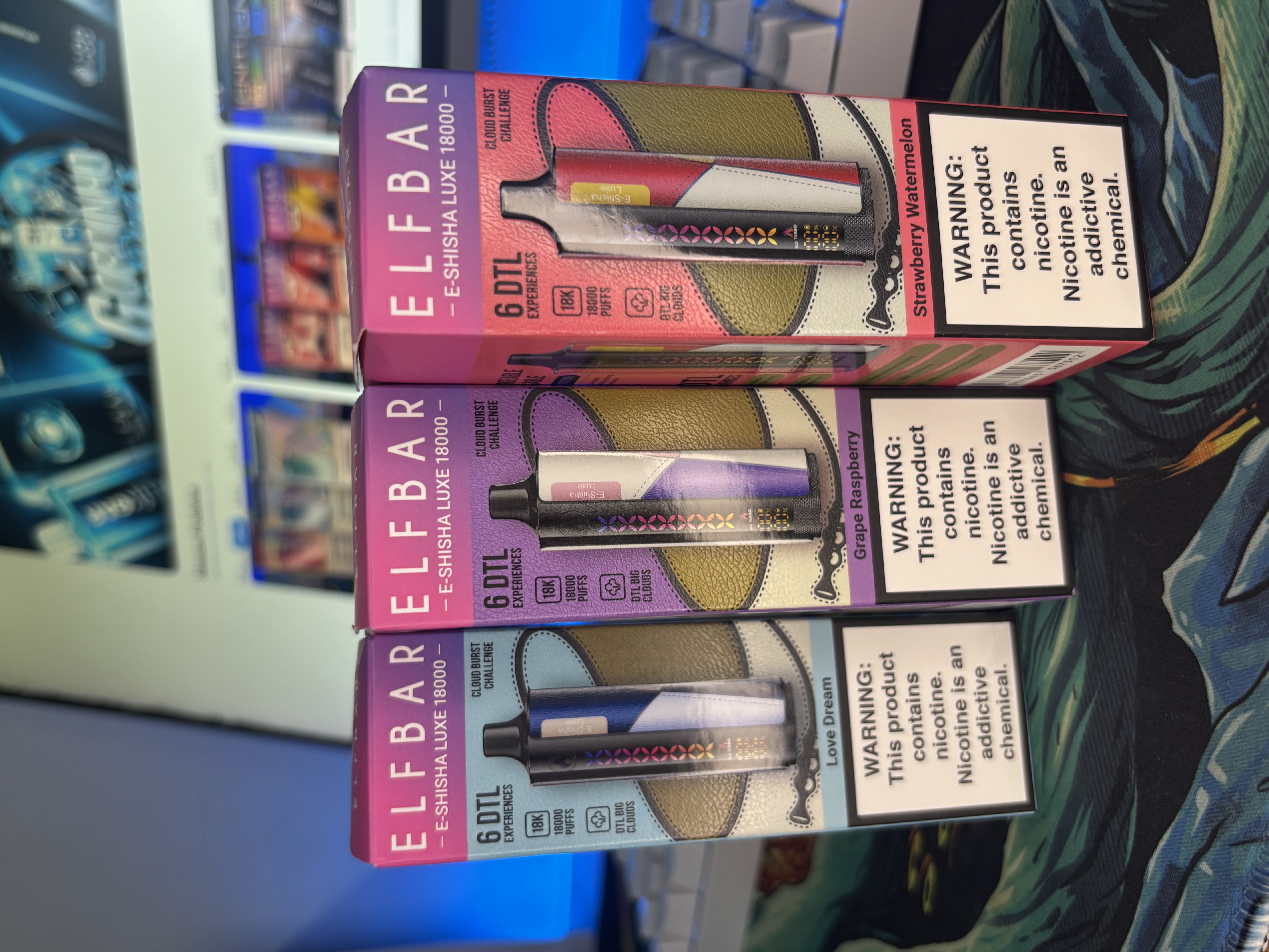 ELFBAR E - SHISHA LUXE 18000